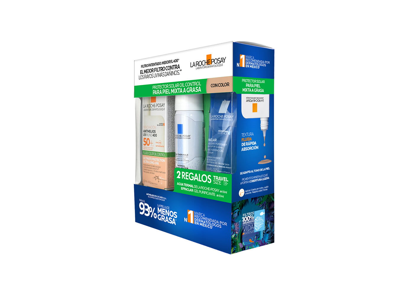 LA ROCHE POSAY KIT  VERANO ANTHELIOS PROTECCIóN SOLAR CON TE